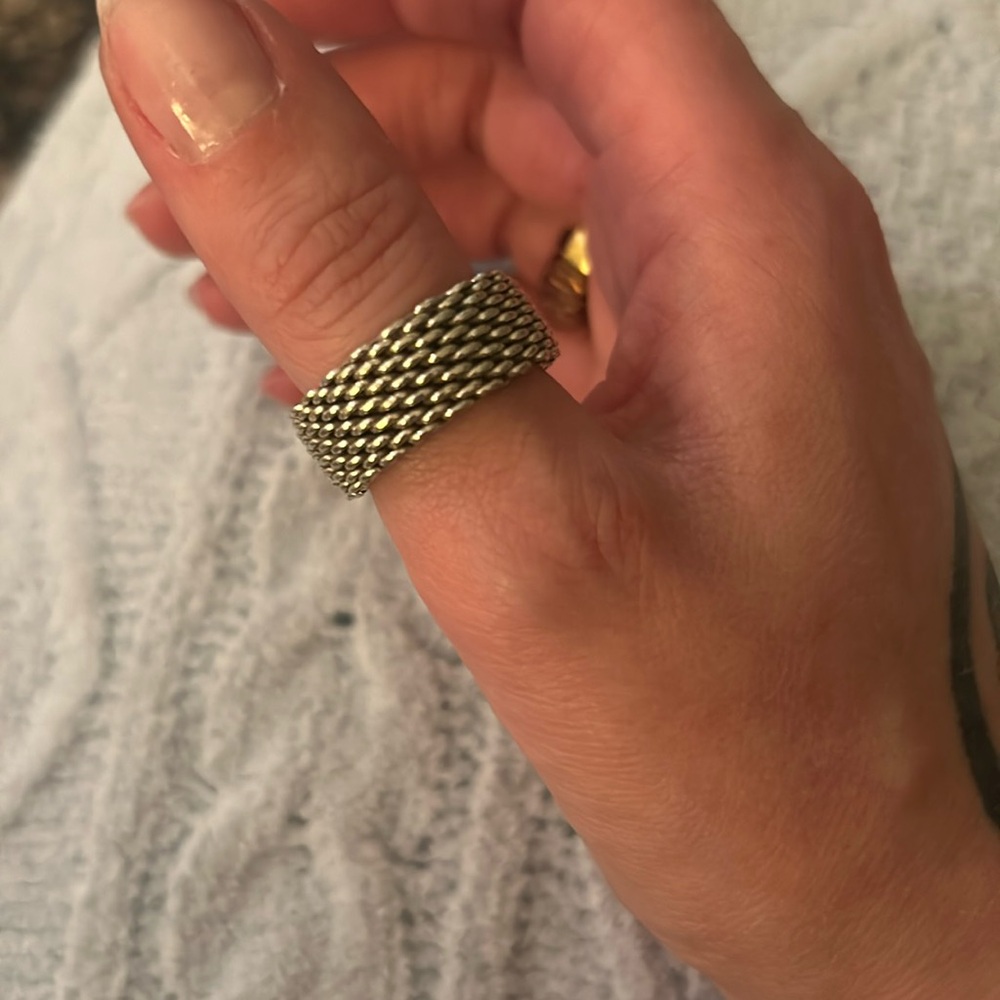 Tiffany & Co. Mesh Ring